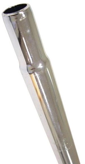 Zadelpen kaars Vinty ø25,8 mm / 350 mm - chroom