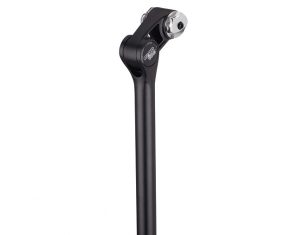 Zadelpen verstelbaar Ergotec Futura ø27.2 mm / 340-400 mm - zwart