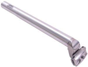 Zadelpen ATB ø30.0 mm / 350 mm aluminium - zilver