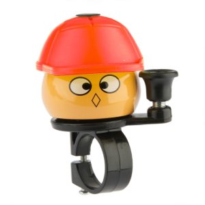 Fietsbel PexKids Pietje met gele of rode pet