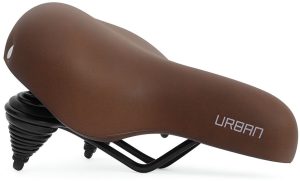 Fietszadel Edge Urban - mat donkerbruin (werkplaatsverpakking)