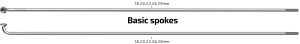 Spaken 272-13 Sapim Leader ø2.33mm FG 2,6 - RVS (100 stuks)