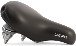 Fietszadel Edge Urban XL - zwart (op kaart)