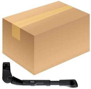 Achterstandaard Ursus King Evo Rear - verstelbaar 24-28'' - 18 mm boutafstand - zwart - 20 stuks in werkplaatsverpakking