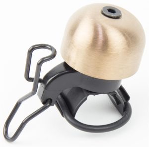 Fietsbel Widek paperclip XXL - zwart/koper