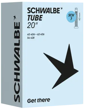 Binnenband Schwalbe SCV7 (20'') - 40/62-406 - 40mm ventiel