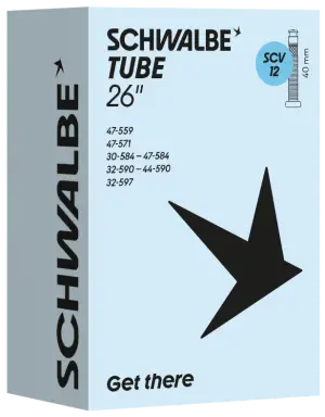 Binnenband Schwalbe SCV12 (26''/27,5'') - 32/47-559/597 - 40mm ventiel