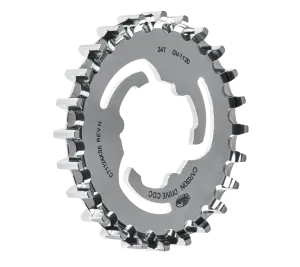 Achtertandwiel Gates CDC Center Track 24T Shimano IGH - CRMO staal