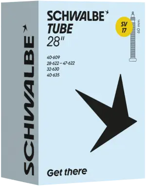 Binnenband Schwalbe SV17 28" 28/47-622/635 - 60mm ventiel