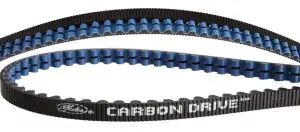 Aandrijfriem Gates CDX Carbon Drive 125T - zwart/blauw