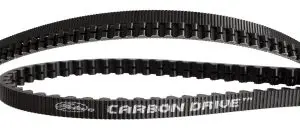 Aandrijfriem Gates CDX Carbon Drive 160T - zwart/zwart