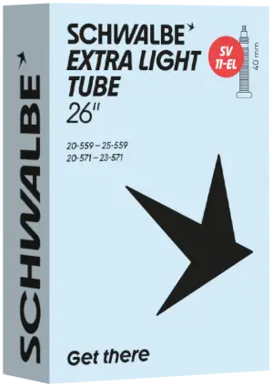 Binnenband Schwalbe Extra Light SV11-EL 26" / 20-25-559/571mm - 40 mm ventiel