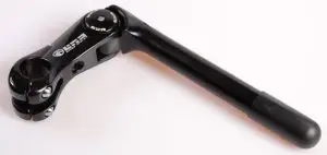 Stuurpen Kalloy verstelbaar 25,4 / 90x180 / 25,4 mm - zwart
