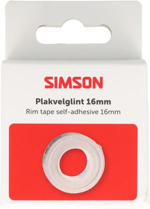Plakvelglint Simson 16mm breed