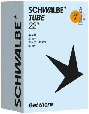 Binnenband Schwalbe DV8 22" / 28-44-484/501mm - 32mm ventiel