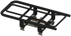 Universele opzetdrager Steco voor de e-bike - mat zwart