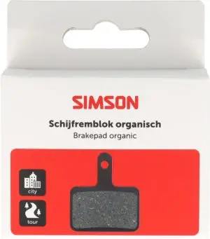 Schijfremblok Simson organisch