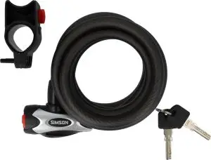Spiraalkabelslot Simson Pro size XXL - 12mm x 180cm
