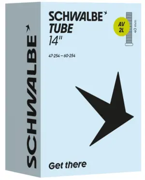 Binnenband Schwalbe AV2L 14" / 47-60-254mm - 40mm ventiel