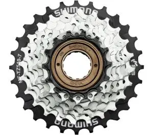 Freewheel 7 speed Shimano MF-TZ510 14-28T - OEM