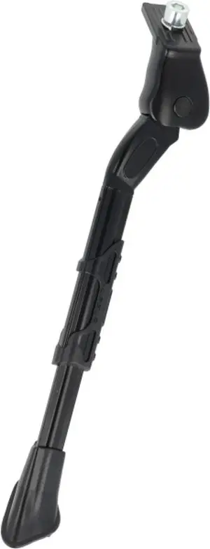 Zijstandaard Verstelbaar Simson King met 30mm Plaat - Zwart