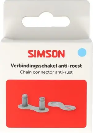 Simson Verbindingsschakel Anti-roest 1/2"x1/8"