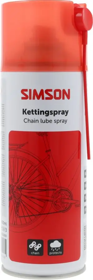 Kettingspray Simson siliconenvrij - 400ml