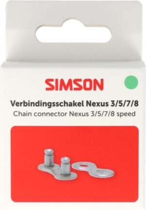 Simson Verbindingsschakel Nexus 1/2"x3/32" 3/5/7/8 speed