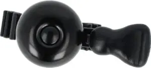Bel Simson Micro 23mm rubber elastiek bevestiging - zwart