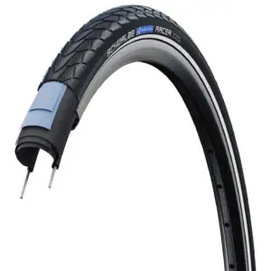 Buitenband Schwalbe Marathon Racer Raceguard 28 x 1.50" / 40-622 - zwart met reflectie
