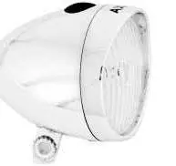 Koplamp Axa classic switch LED 4 lux - zilver