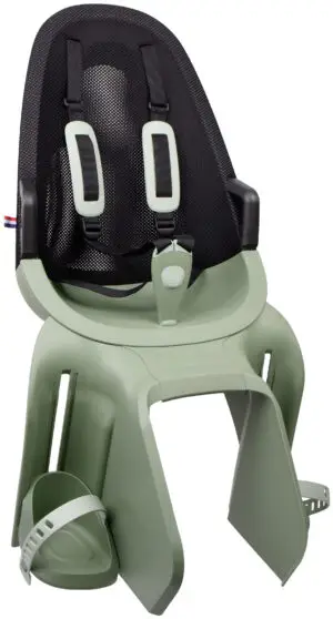 Kinderzitje achter Qibbel Air met dragerbevestiging (CFS) - Sage Green