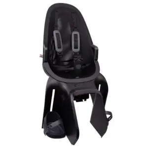 Kinderzitje achter Qibbel Air met MIK-HD bevestiging - Midnight Black
