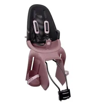 Kinderzitje achter Qibbel Air met Framebevestiging (FF) - Plum Rose