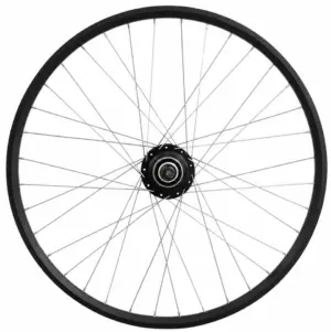 Achterwiel 28 1/4inch Nexus 8 naaf (zwart) - ZAC2000 velg (zwart) met RVS spaken - voor schijfrem
