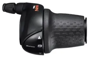 Draaiversteller 8 speed Shimano Nexus 8 SL-C6000-8 - met binnenkabel - Zwart (werkplaatsverpakking)