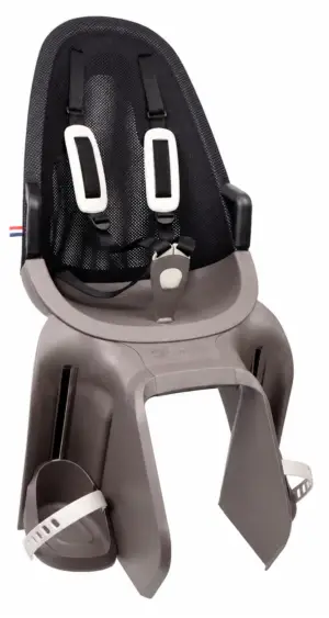 Kinderzitje achter Qibbel Air FF framebevestiging - hazel brown