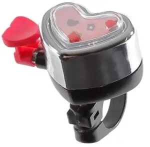 Fietsbel PexKids Hartje - roze