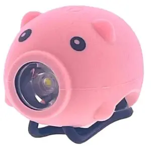 LED-lamp PexKids varken met toeter USB-oplaadbaar - roze