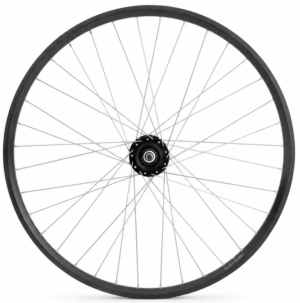 Voorwiel 28 x 1/4'' aluminium ZAC 2000 velg - Shimano DH-C6000-3N naafdynamo - rollerbrake - zwart/zilver