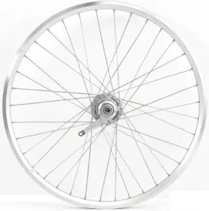 Achterwiel 28 inch ZAC2000 - Shimano Nexus 7-remnaaf - zilver/geslepen