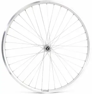 Voorwiel 28 inch ZAC 2000 - aluminium naaf - zilver