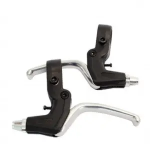 Remgreepset Saccon V-brake - 3 vinger - zwart/zilver