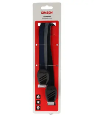 Triobinder Simson 71cm - zwart/blauw/ antraciet