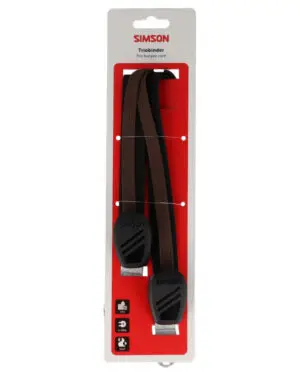 Triobinder Simson 71cm - zwart/bruin