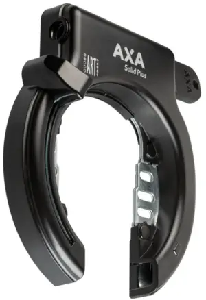 Ringslot Axa Solid Plus - zwart (OEM)